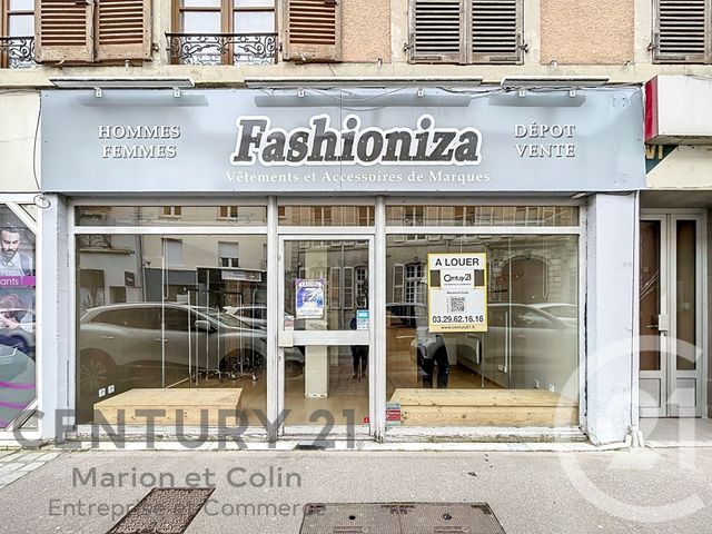 commerce à louer - 60.0 m2 - REMIREMONT - 88 - LORRAINE - Century 21 Marion Et Colin